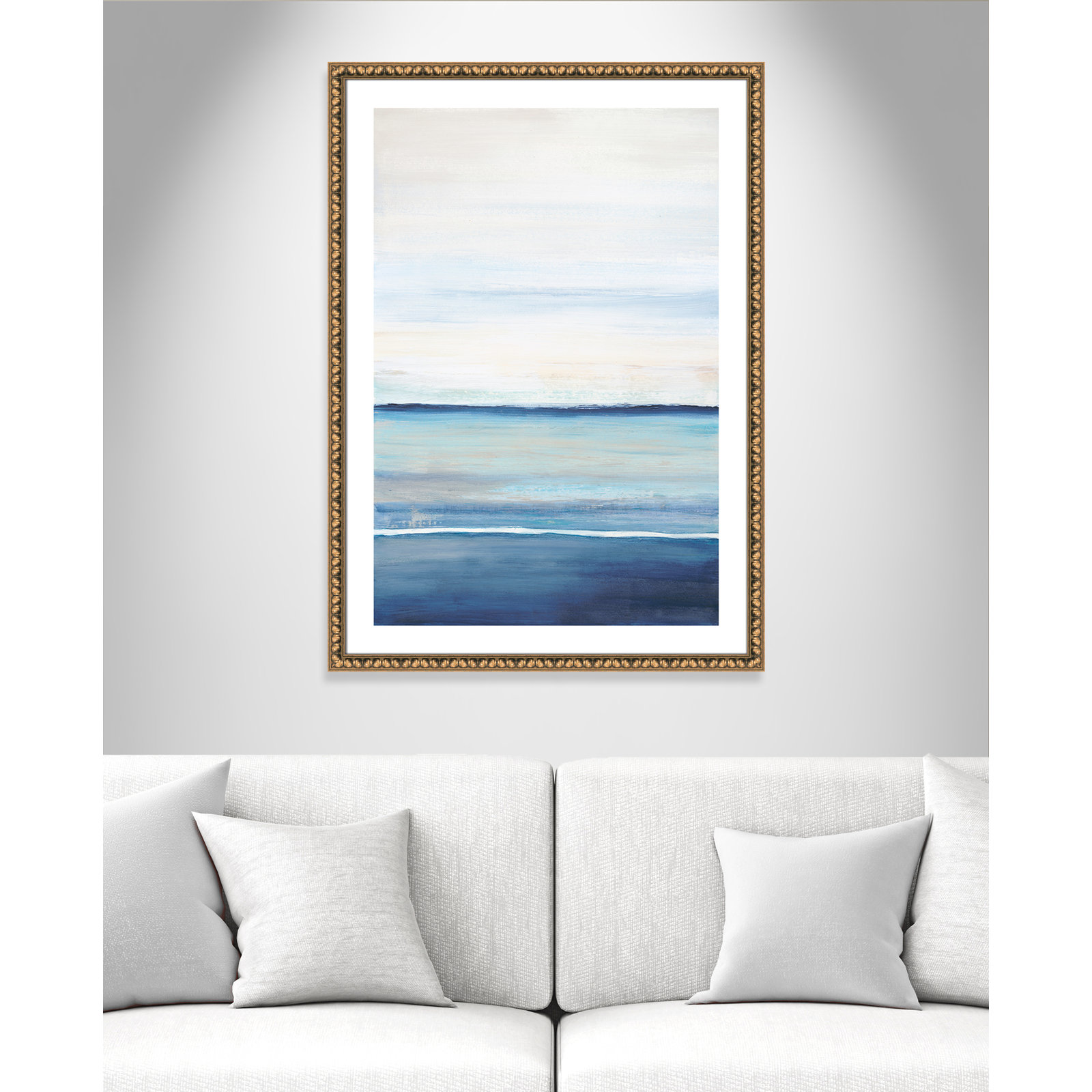 Distant Whispers by Filippo Ioco - Painting Print, Gold Bead Framed Paper, 41.5" H x 29.5" W x 1.13" D