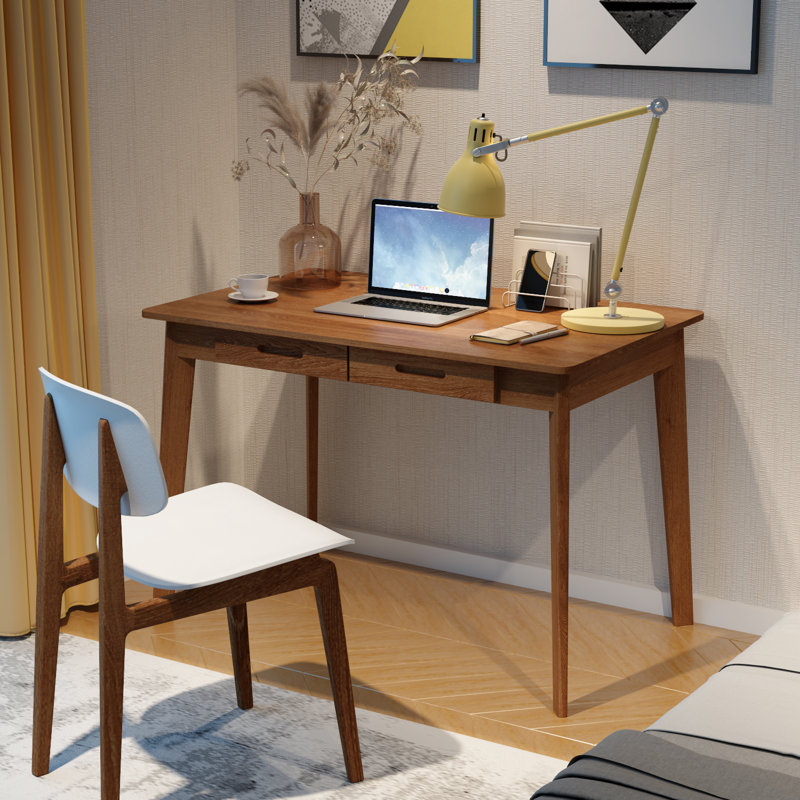 Baggio Writing Desk, 29.5" H x 39.3" L x 21.7" W, Walnut
