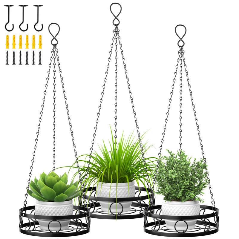 Getzel Metal Hanging Planter