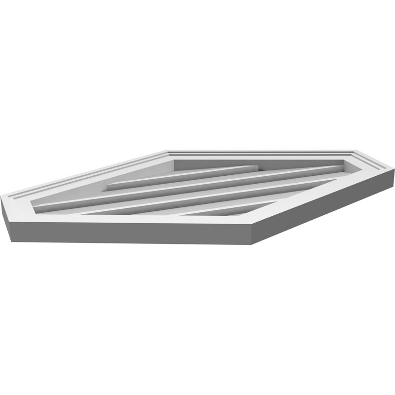 Pente verticale verticale en uréthane 5 pi, H 18 po x l 30 po x P 1,5 po