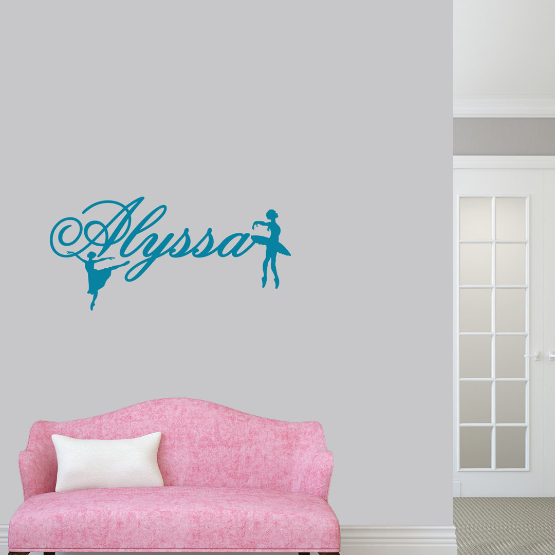 Text & Numbers Wall Decal Zoomie Kids 