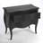 2-Drawer Bombe Accent Chest with Cabriole Legs-36255225