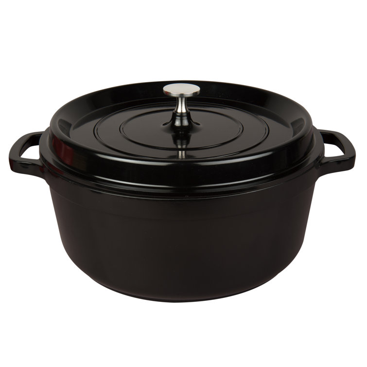 Master Cuisine Black Oven Mitt & Pot Holder Set