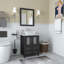  Ensemble de meuble-lavabo simple 24 "avec miroir-27052442