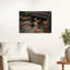 Artisan Basket Weavers Rustic Traditional Bamboo Architecture Wall Art Print 1 Piece Wrapped Canvas Wall Art-1169162444