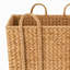 Panier de rangement décoratif et fonctionnel tissé à la main Cole et Grey Seagrass avec poignées tressées-130080944-130080943