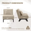 Upholstered Accent Chair-1184081858