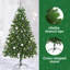 5.91' H Lighted Artificial Christmas Tree