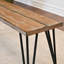 6 Collection de salle à manger: table en épingle à cheveux, 4 chaises et arrangement moderne-1708885998