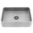 Segovia Gothic 16" L x 12" W x 4" H Gray Handmade Rectangular Vessel Bathroom Sink