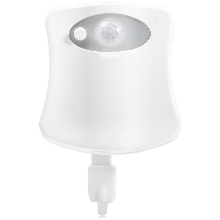 Sharper Image Motion-Activated LED Toilet Nightlight 