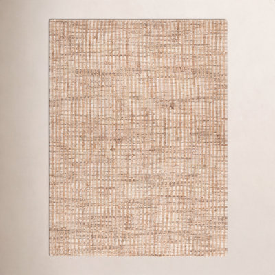 Ellport Hand-Loomed Striped Jute Rug