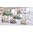 Ruffle Comforter Set 3 Pieces-Bedding for All Seasons Fluffy Vintage Farmhouse Comforter With Two Pillowcases-117190143-117190144