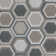 Traffic Hex 9" x 10" Porcelain Patterned Wall & Floor Tile