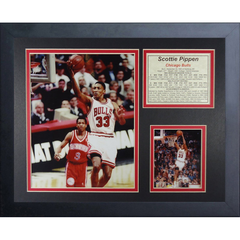 Scottie Pippen - Single Picture Frame Memorabilia
