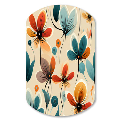 Arocho - Midcentury Irregular Metal Wall Art