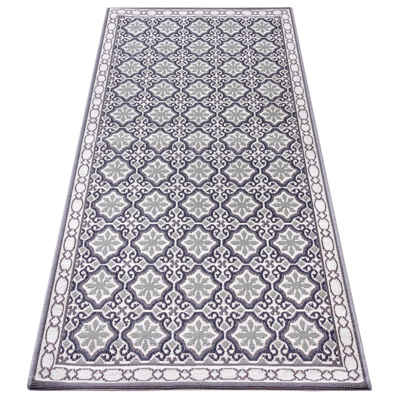Cappuccino Rug, Grey / Green