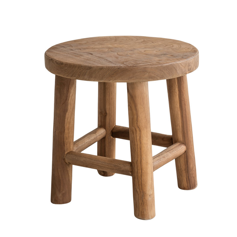 Gouldin Village Teak Accent Stool