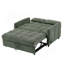 52.8" Adjustable Loveseat Convertible Sofa Bed