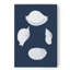 Coquillages blancs I - reproduction sur toile-733702397-731228499