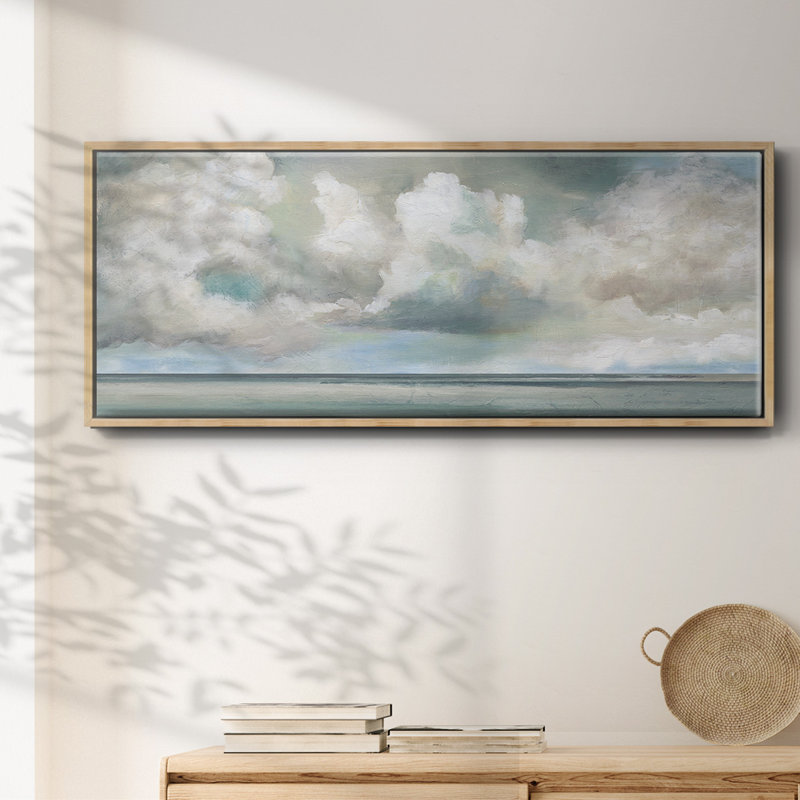 Cloudscape Vista I - toile encadrée, H 20 po x l 50 po