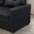 Convertible Upholstered 4 - Seat Sectional With Pull Out Chaise And Storage In Black Linen, Removable Back Cushions, Twin Size Sleeper For Hosting Guests, 82 Wide, 53 Deep, 34.5 High, 190.5 Lb
