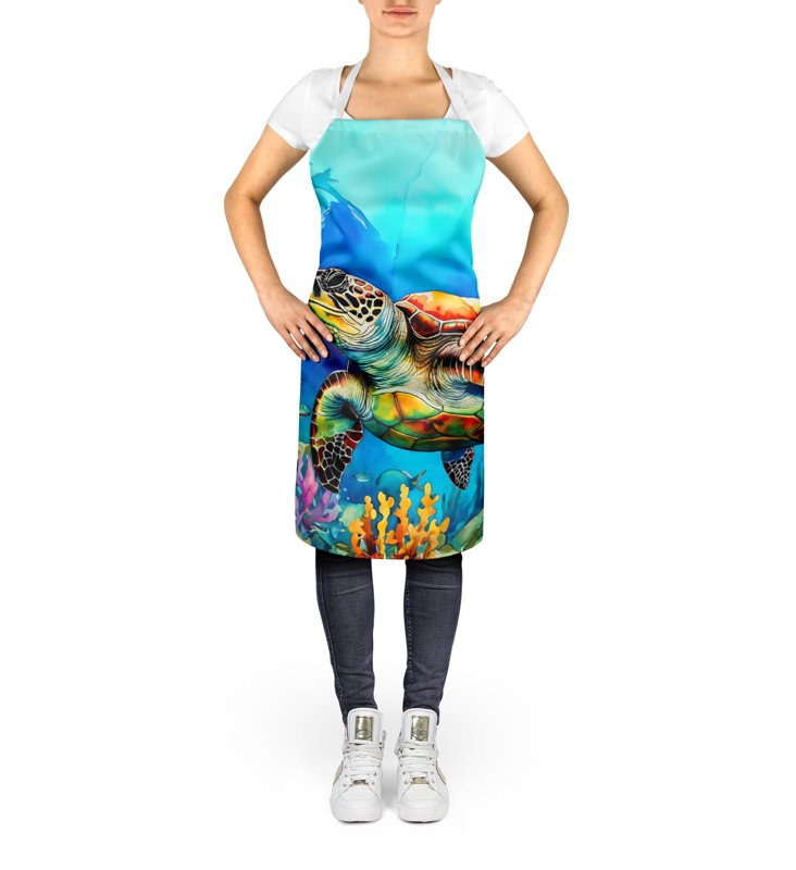 No Pattern Bib Apron