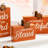 3PK Fall Wooden Pumpkin Table Décor