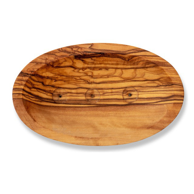 Forme de bateau en bois d'olivier Tiam
