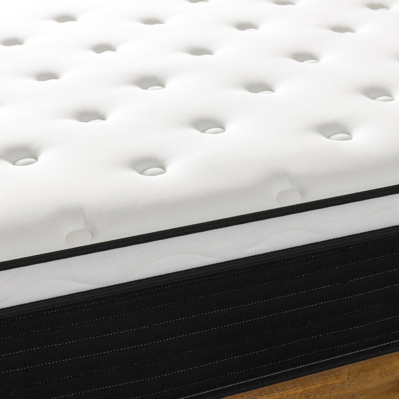 Zinus 8" Medium Euro Top Innerspring Mattress, Full / Double