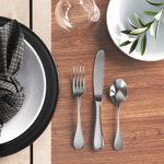 Symple Stuff Berg Stainless Steel Flatware Set - Service for 12