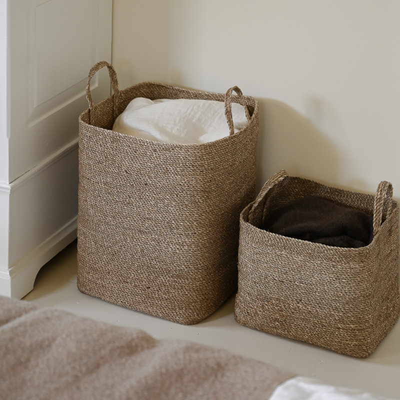 Souk Square Seagrass Basket - Small, 30 pt