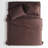 Solid Microfiber Duvet Cover Set - Simple Style Bedding Set For All Season-114095730-114095713