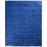 Wool Ikat Area Rug in Blue