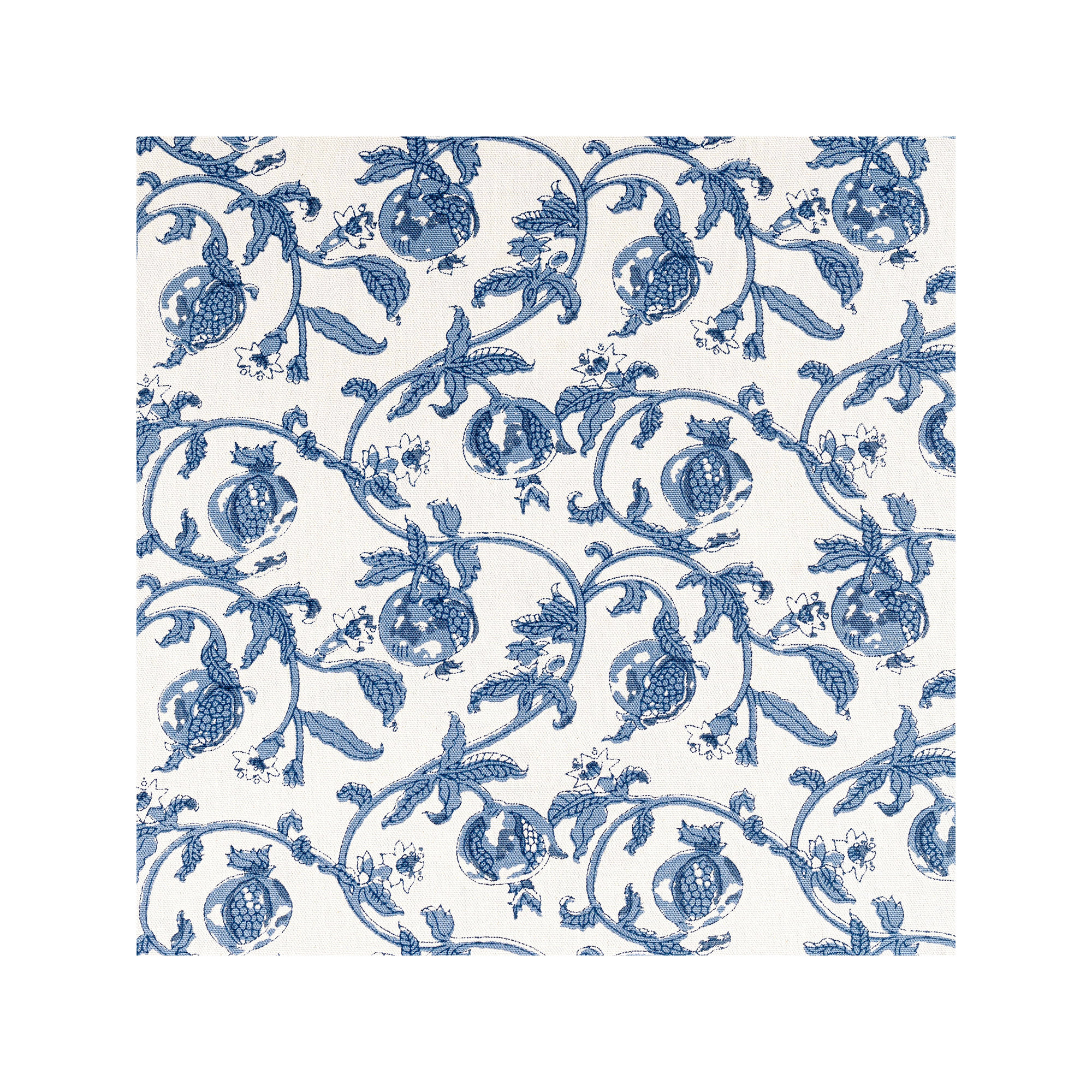 Brona Floral Table Runnner, 90" L x 16" W, Blue