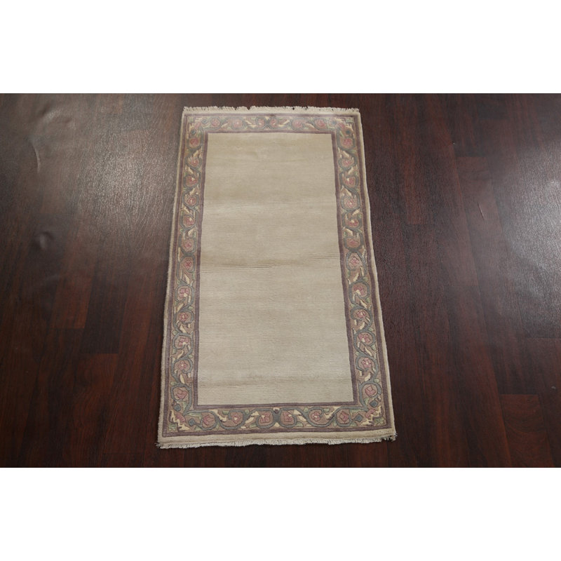 Tapis oriental en laine népalais noué à la main 3 x 5
