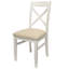 Bayou 50cm H Fabric Upholstered Cross Back Side Chair-17222738