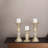 9'' H Wood Tabletop Candlestick-1047334109-1047334107