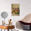 Adorable Monkeys Fruit Feast Contemporary Monkey Wall Art Print-311036649