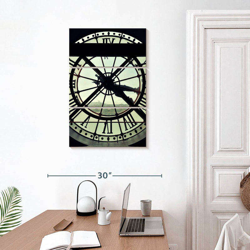 Kerner Musee D'Orsay Clock, 32" H x 20" W