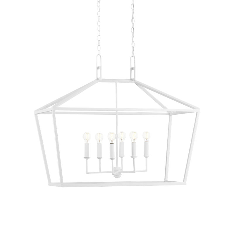 Lustre blanc Denison