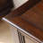 Nut-brown Rectangular Solid Wood with 3 drawers desk