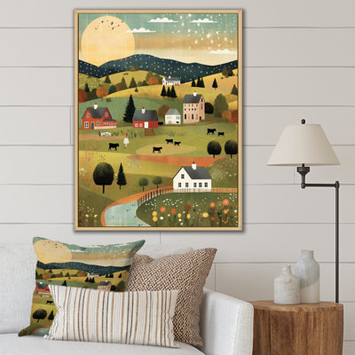 Country Vistas sur impression sur toile