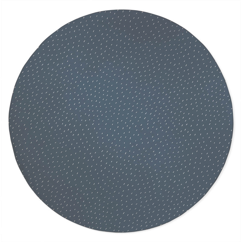 Paulie Non-Slip Outdoor Rug, Round 5'