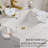 30" Wall-Mounted Bathroom Vanities Floating Single Vanity with Stone Resin Top Basin, 2 Soft Close Drawers, Glossy White-1788644769