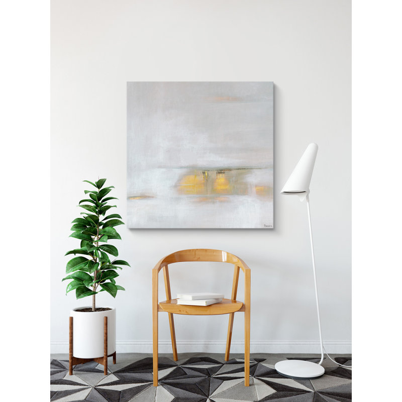 Shine Above The Misty Sea by Parvez Taj - Wrapped Canvas Print, 30 cm H x 30cm W