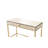 Ruffy Rectangular Writing Desk in Mirrored-1765621634