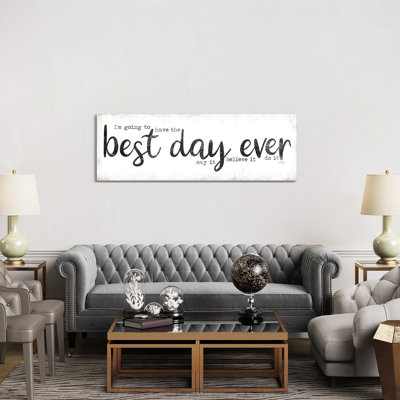 Best Day Ever by Marla Rae - Panoramic Print on Canvas