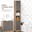Sheetal Freestanding Linen Cabinet