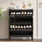 Mirrored Shoe Storage Cabinet With 2 Flip Drawers-230978102